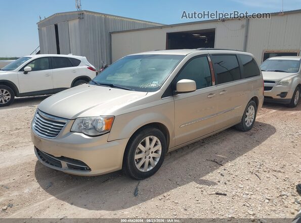 2C4RC1BG5GR157540 2016 CHRYSLER TOWN & COUNTRY Золотой Передняя левая четверть
