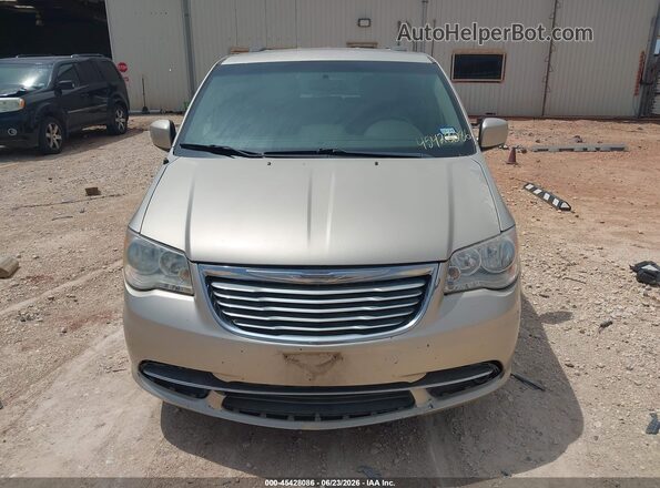 2C4RC1BG5GR157540 2016 CHRYSLER TOWN & COUNTRY Золотой Вид щитка приборов