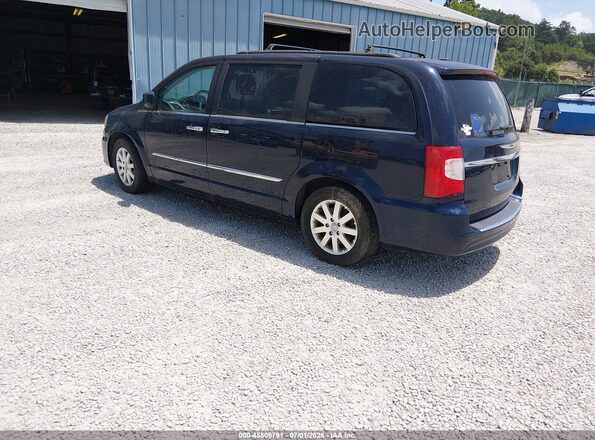 2C4RC1BG5GR222614 2016 CHRYSLER TOWN & COUNTRY Blue Rear left