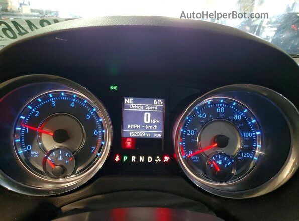 2C4RC1BG5GR245908 2016 CHRYSLER TOWN Red Widok zestawu wskaźników
