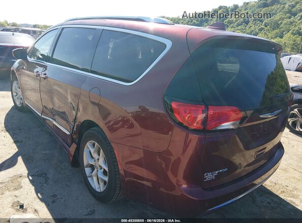 2C4RC1BG5JR310473 2018 CHRYSLER PACIFICA Maroon Задня ліва чверть