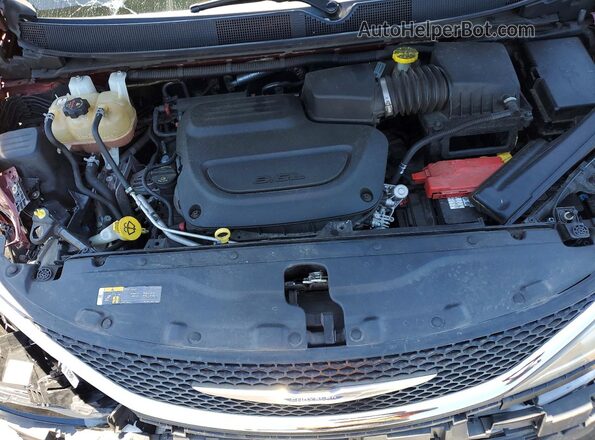 2C4RC1BG5LR124886 2020 CHRYSLER PACIFICA Red Շարժիչի բաժամունքի տեսք