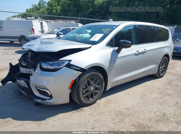 2C4RC1BG5RR125349 2024 CHRYSLER PACIFICA Silver Առջևի ձախ երեք քառորդ տեսարան