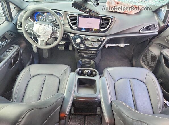 2C4RC1BG5SR509752 2025 CHRYSLER PACIFICA Blue Առջևի վահանակի տեսք
