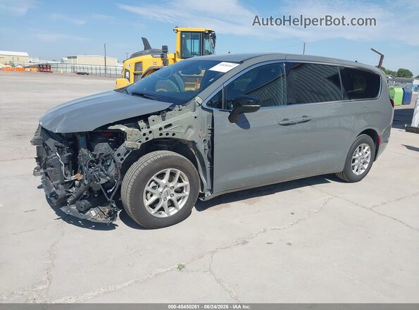 2C4RC1BG5SR526213 2025 CHRYSLER PACIFICA Gray Առջևի ձախ երեք քառորդ տեսարան