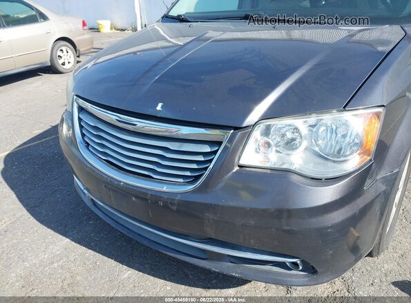 2C4RC1BG6GR299380 2016 CHRYSLER TOWN & COUNTRY Серый Вид спереди