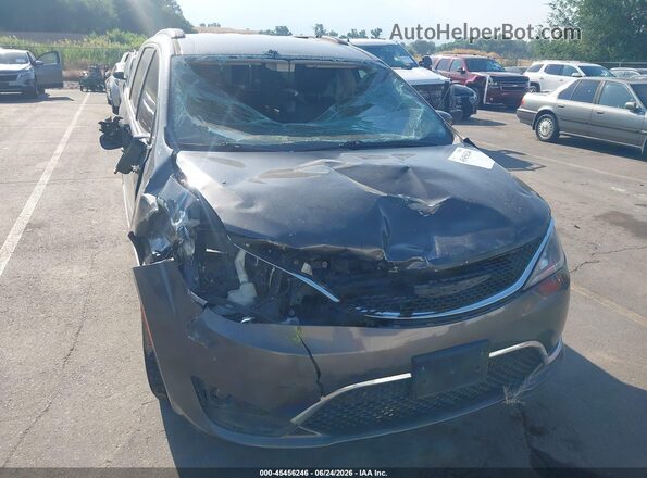 2C4RC1BG6HR551338 2017 CHRYSLER PACIFICA Blue წინა ხედი
