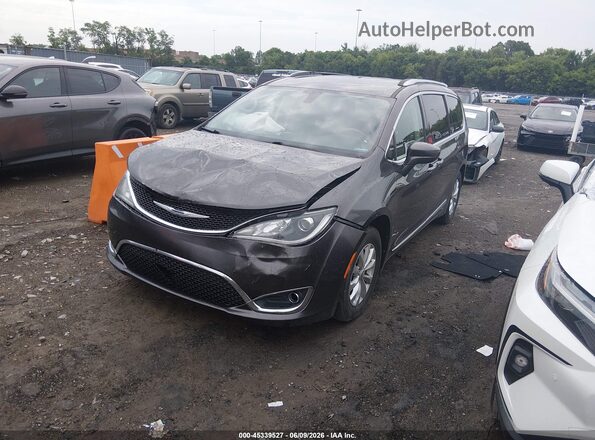 2C4RC1BG6JR204033 2018 CHRYSLER PACIFICA Gray Առջևի ձախ երեք քառորդ տեսարան