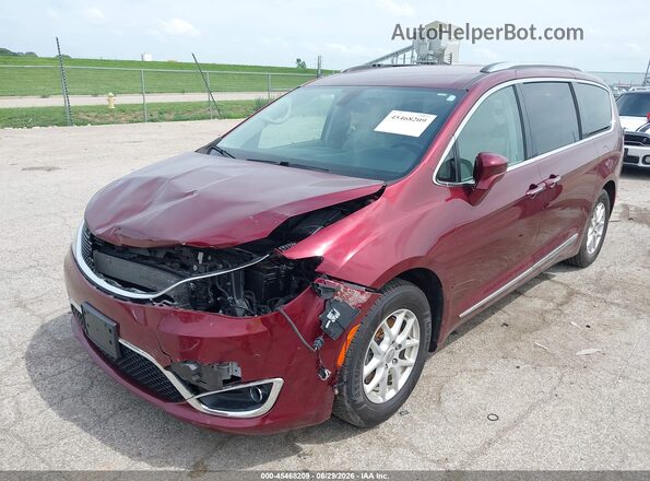 2C4RC1BG6LR110897 2020 CHRYSLER PACIFICA Maroon Передня ліва чверть