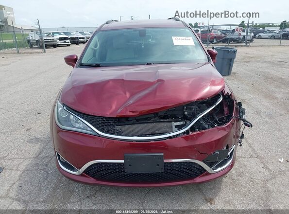 2C4RC1BG6LR110897 2020 CHRYSLER PACIFICA Maroon Вид щитка приладів