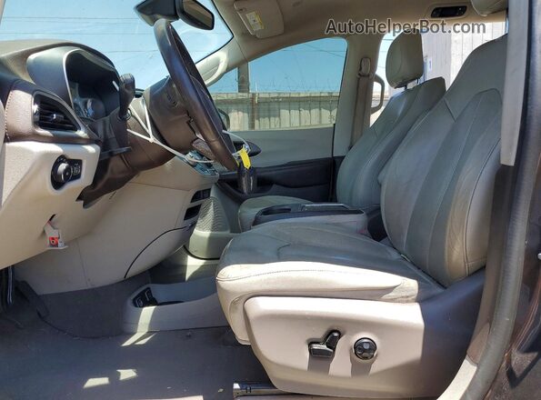 2C4RC1BG6MR512436 2021 CHRYSLER PACIFICA Gray Widok wnętrza z przodu