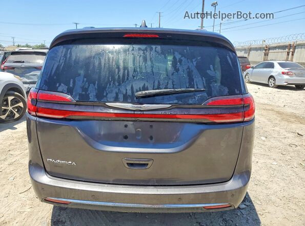 2C4RC1BG6MR512436 2021 CHRYSLER PACIFICA Gray Widok z tyłu