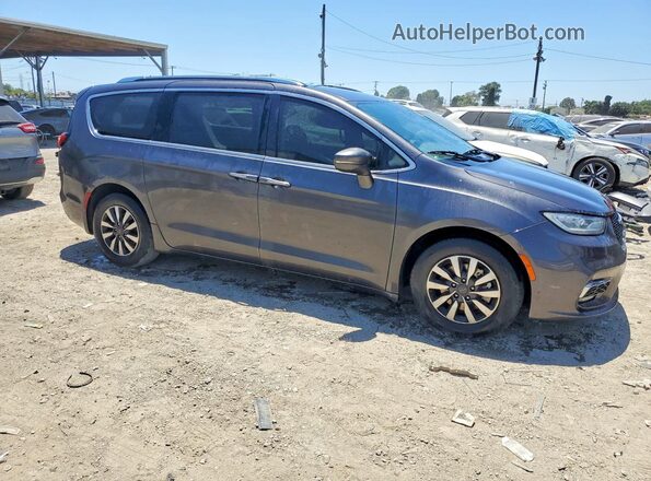2C4RC1BG6MR512436 2021 CHRYSLER PACIFICA Gray Przód prawy