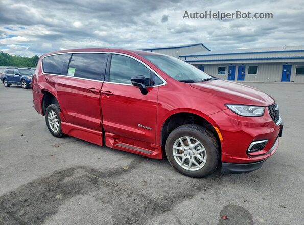 2C4RC1BG6SR570978 2025 CHRYSLER PACIFICA Красный Передняя правая четверть