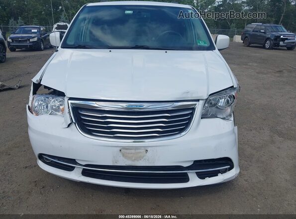 2C4RC1BG7GR121638 2016 CHRYSLER TOWN & COUNTRY White წინა ხედი