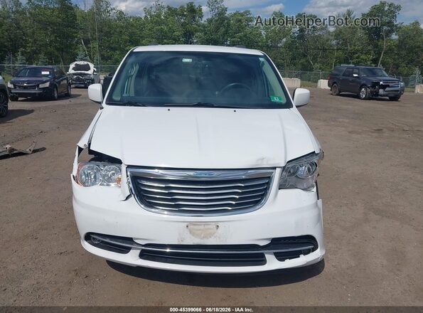 2C4RC1BG7GR121638 2016 CHRYSLER TOWN & COUNTRY White ხელსაწყოთა პანელის ხედი