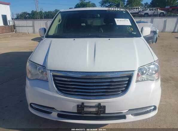 2C4RC1BG7GR140948 2016 CHRYSLER TOWN & COUNTRY White Widok zestawu wskaźników