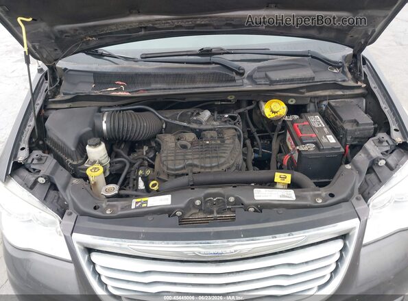 2C4RC1BG7GR299369 2016 CHRYSLER TOWN & COUNTRY Gray Вид ззаду