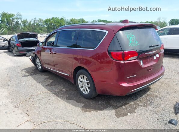 2C4RC1BG7LR115607 2020 CHRYSLER PACIFICA Burgundy Trasero izquierdo