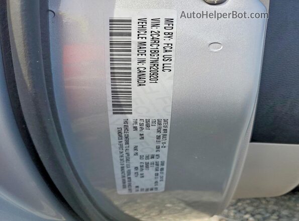 2C4RC1BG7NR209201 2022 CHRYSLER PACIFICA Silver 
