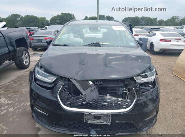 2C4RC1BG7NR214639 2022 CHRYSLER PACIFICA Черный Вид панели приборов