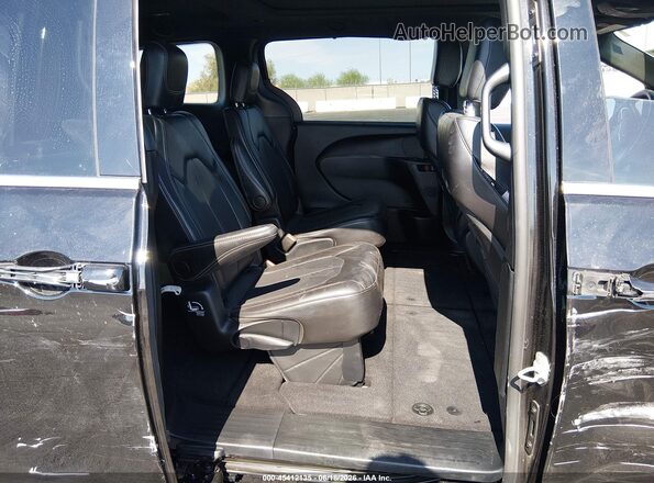 2C4RC1BG7SR587918 2025 CHRYSLER PACIFICA Black Vista de la etiqueta del VIN