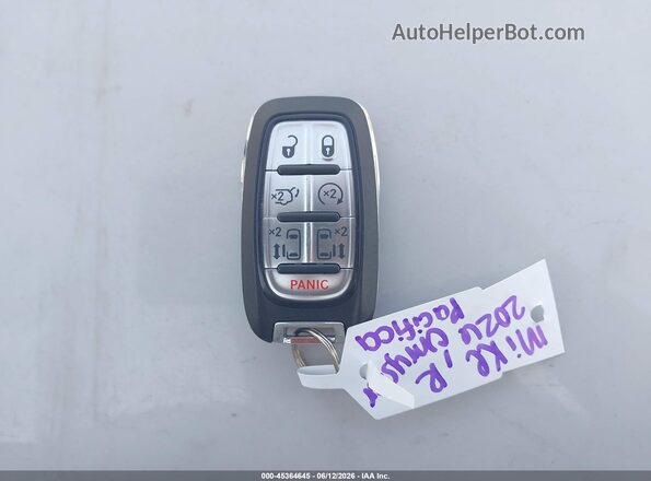 2C4RC1BG7TR153130 2026 CHRYSLER PACIFICA Black Вид панелі приладів