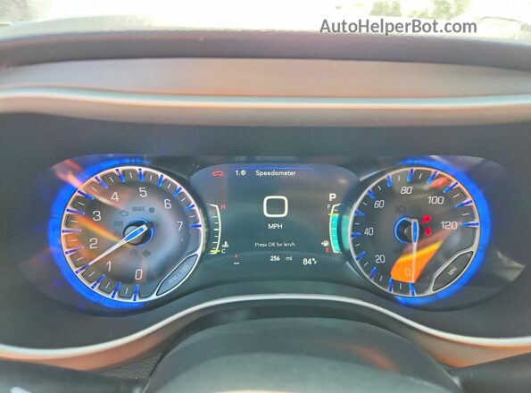 2C4RC1BG7VR556169 2027 CHRYSLER PACIFICA White Instrument cluster view