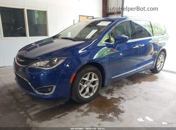 2C4RC1BG8KR556340 2019 CHRYSLER PACIFICA Blue Przód lewy