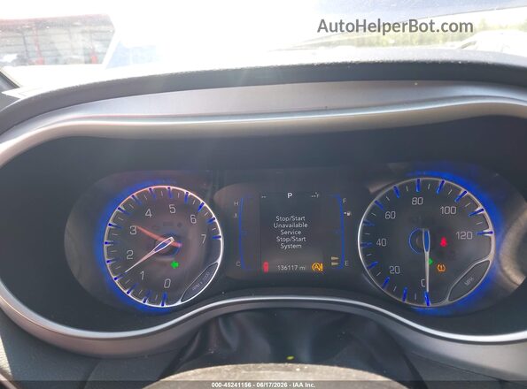 2C4RC1BG8LR129659 2020 CHRYSLER PACIFICA Blue Вид задніх сидінь