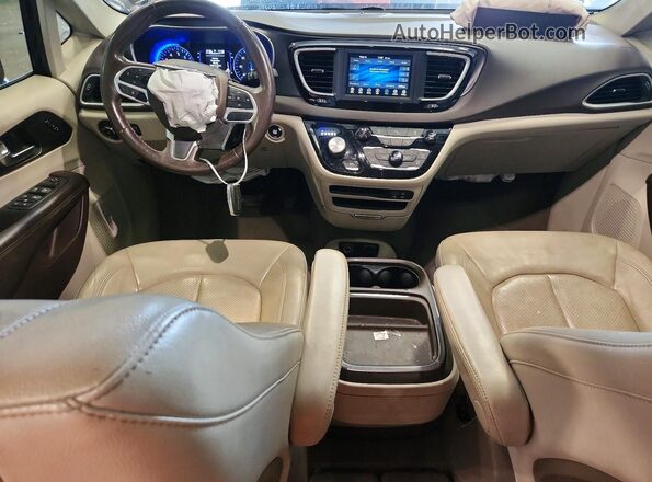 2C4RC1BG8LR280503 2020 CHRYSLER PACIFICA Black Առջևի վահանակի տեսք