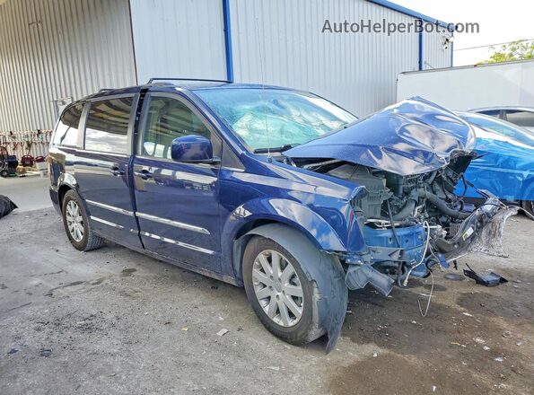 2C4RC1BG9GR135590 2016 CHRYSLER TOWN Синий Передняя правая четверть