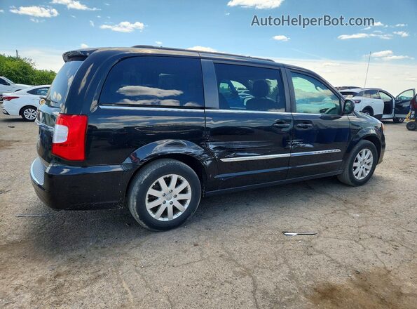2C4RC1BG9GR167424 2016 CHRYSLER TOWN Black Tył prawy