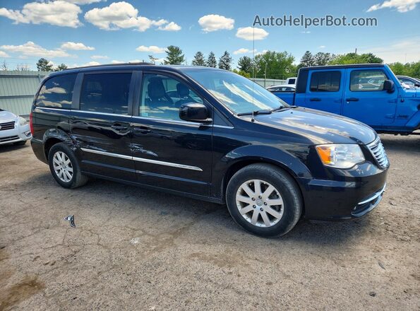 2C4RC1BG9GR167424 2016 CHRYSLER TOWN Black Przód prawy