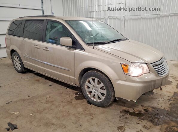 2C4RC1BG9GR174194 2016 CHRYSLER TOWN Gold Передня права чверть