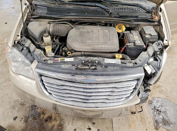 2C4RC1BG9GR174194 2016 CHRYSLER TOWN Gold Вид підкапотного простору