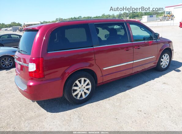 2C4RC1BG9GR215309 2016 CHRYSLER TOWN & COUNTRY Burgundy Задня права чверть