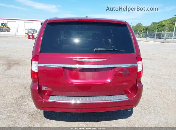 2C4RC1BG9GR215309 2016 CHRYSLER TOWN & COUNTRY Burgundy 