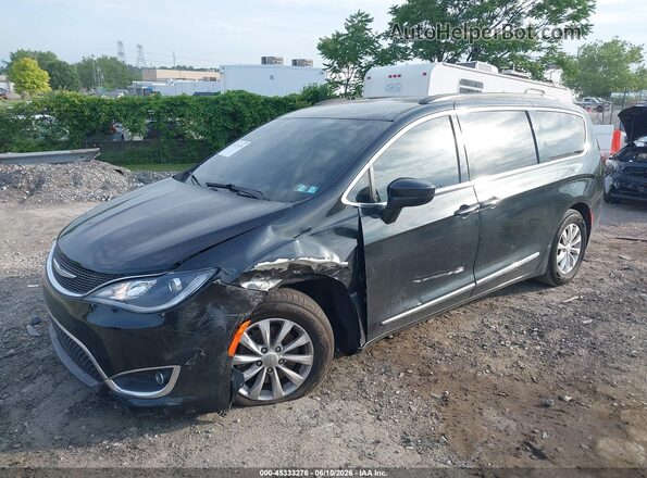 2C4RC1BG9HR734085 2017 CHRYSLER PACIFICA Black Vista tres cuartos delantera izquierda