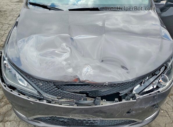 2C4RC1BG9JR211087 2018 CHRYSLER PACIFICA Charcoal Widok komory silnika