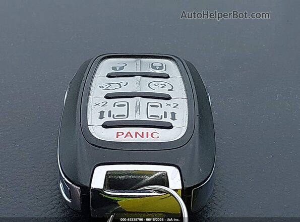 2C4RC1BG9LR140525 2020 CHRYSLER PACIFICA Gray Dashboard view