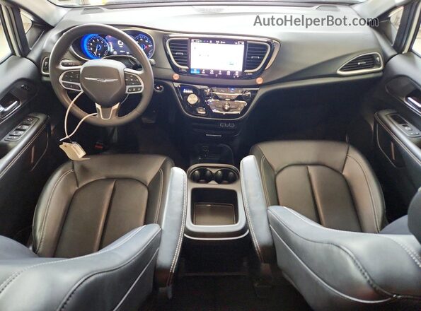 2C4RC1BG9SR548375 2025 CHRYSLER PACIFICA White Вид панелі приладів