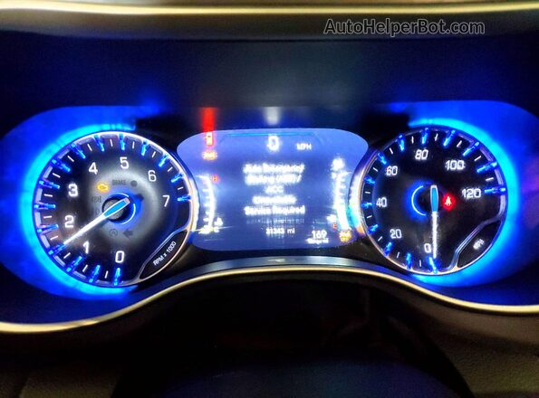 2C4RC1BG9SR551633 2025 CHRYSLER PACIFICA Black Instrument cluster view