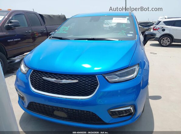 2C4RC1BG9TR235957 2026 CHRYSLER PACIFICA Blue Vista interior trasera