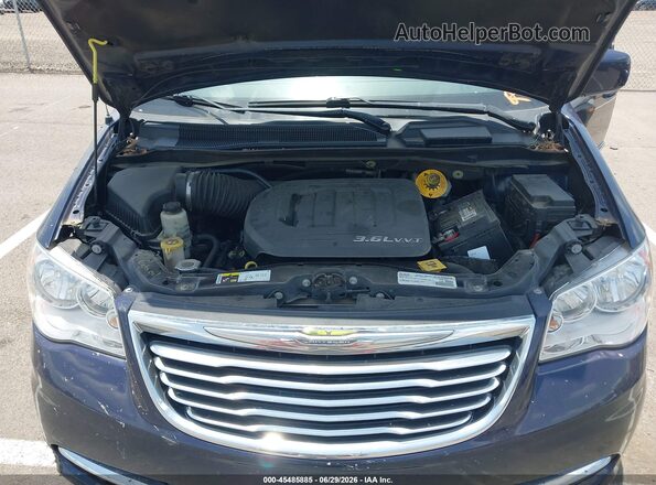 2C4RC1BGXGR185849 2016 CHRYSLER TOWN & COUNTRY Blue Vista trasera