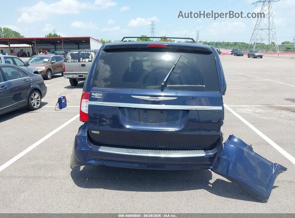 2C4RC1BGXGR185849 2016 CHRYSLER TOWN & COUNTRY Blue 