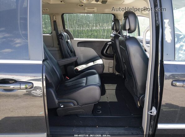 2C4RC1BGXGR221054 2016 CHRYSLER TOWN & COUNTRY Black Вид наклейки з VIN-кодом