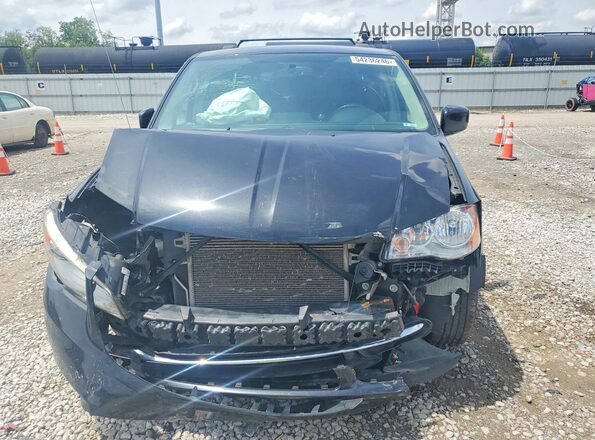 2C4RC1BGXGR280508 2016 CHRYSLER TOWN Black Դիմացի տեսք