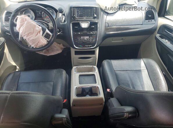 2C4RC1BGXGR280508 2016 CHRYSLER TOWN Black Առջևի վահանակի տեսք