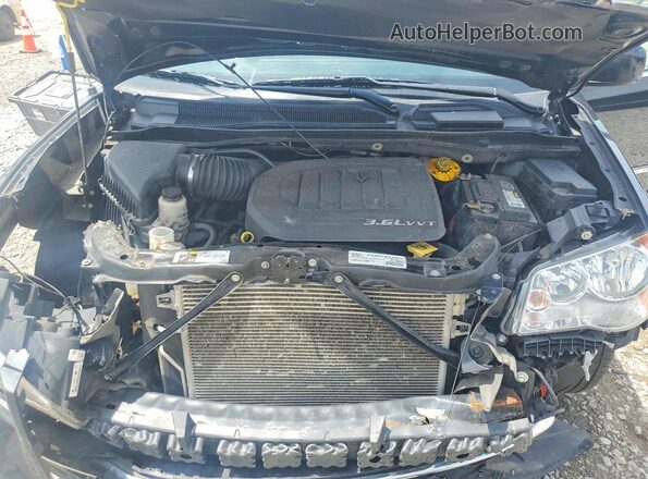 2C4RC1BGXGR280508 2016 CHRYSLER TOWN Black Շարժիչի բաժամունքի տեսք